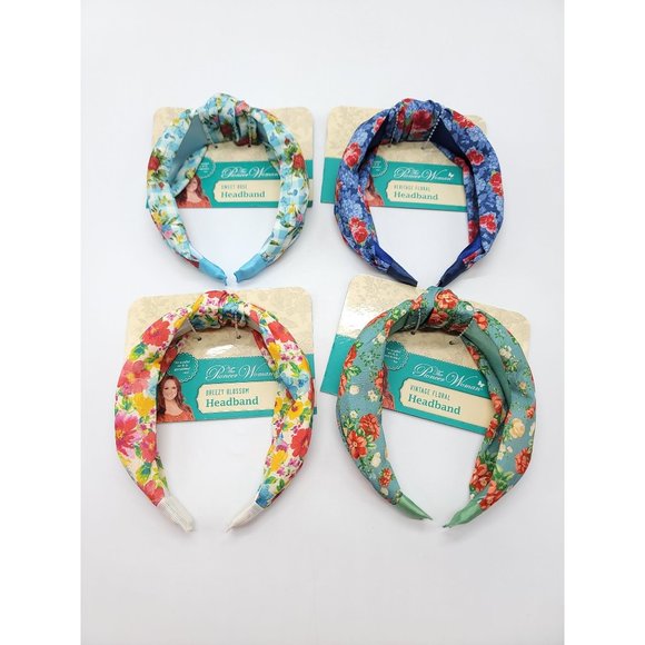 The Pioneer Woman Other - Pioneer Woman Complete Set of 4 New Headbands Heritage Breezy Vintage Rose